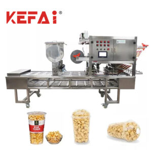 Makinë për paketim për mbylljen e filxhanit të kokoshkave KEFAI